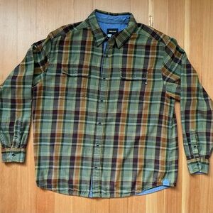 Marmot Button Down Shirt Men’s Size XXL Plaid
